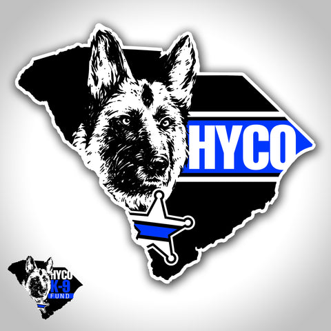 Hyco K-9 Fund Decal